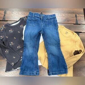 3 Long Sleeves and One jeans Bundle